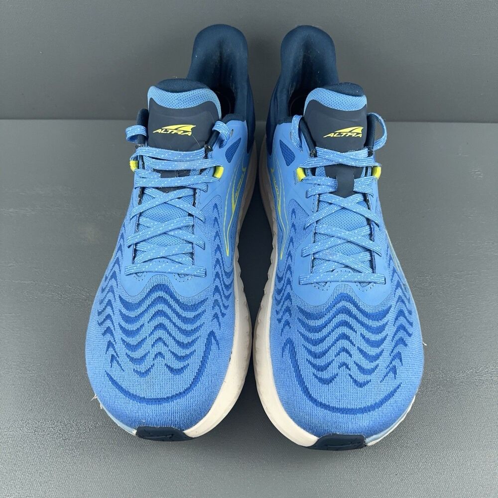 Altra Torin 7 Running Shoes Mens Size 10.5 Blue READ DESCRIPTION HAS TEAR - Picture 4 of 11